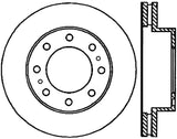 StopTech Power Slot 02-04 Avalance 2500 w/ 2in Raise Front Right Slotted CRYO Rotor