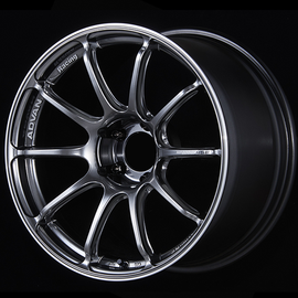 Advan RSIII 18x7.5 / +48 Offset / 5x112 / 66.5mm Bore / Racing Hyper Black and Ring