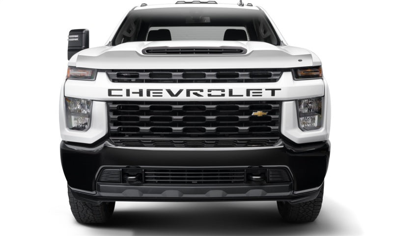 AVS 2020 Chevrolet Silverado 2500 Aeroskin Low Profile Hood Shield - Chrome