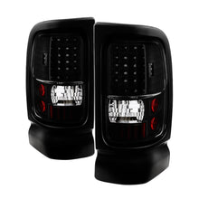 Load image into Gallery viewer, Xtune Dodge Ram 1500 94-01 C-Shape LED Tail Lights Black ALT-ON-DRAM94-G2-LED-BK