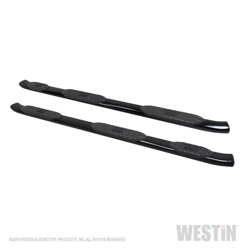 Westin 2019 Chevrolet Silverado/Sierra 1500 CC (5.5ft) PRO TRAXX 5 WTW Oval Nerf Step Bars - Black