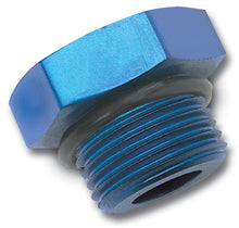 Load image into Gallery viewer, Russell Performance -12 AN Straight Thread Plug (Blue)