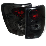 Spyder Jeep Grand Cherokee 99-04 Euro Style Tail Lights Smoke ALT-YD-JGC99-SM