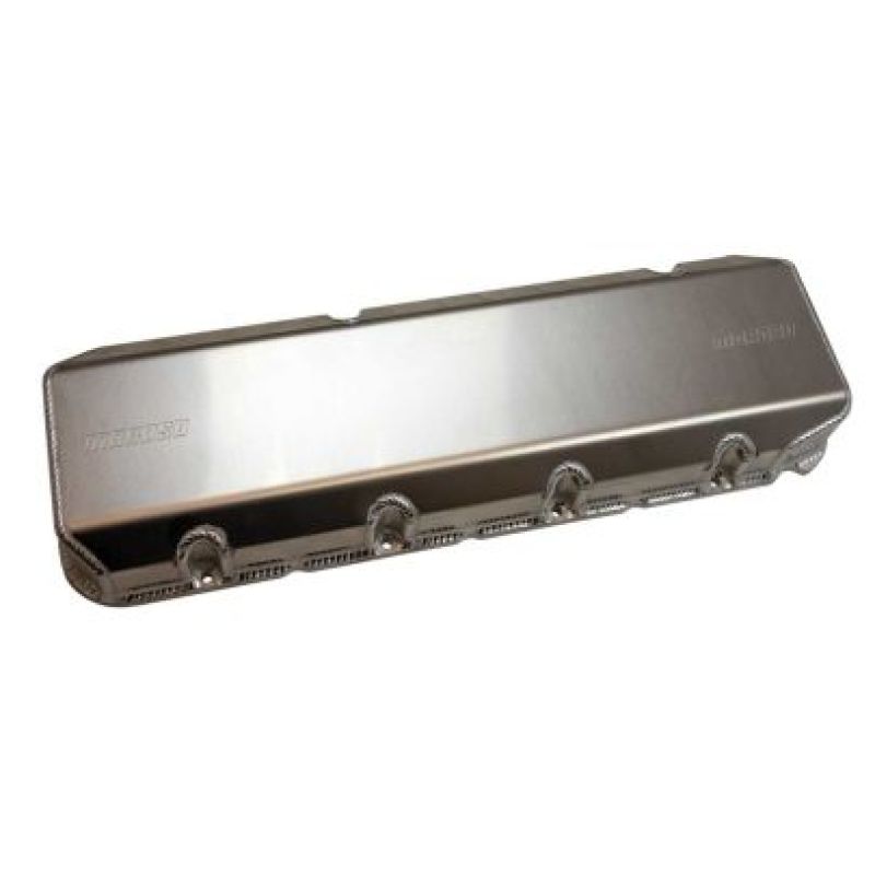 Moroso BBC R-M Raptor 12 Deg/Profiler Hitman 12 Deg Aluminum Valve Cover w/Billet Rail - Pair