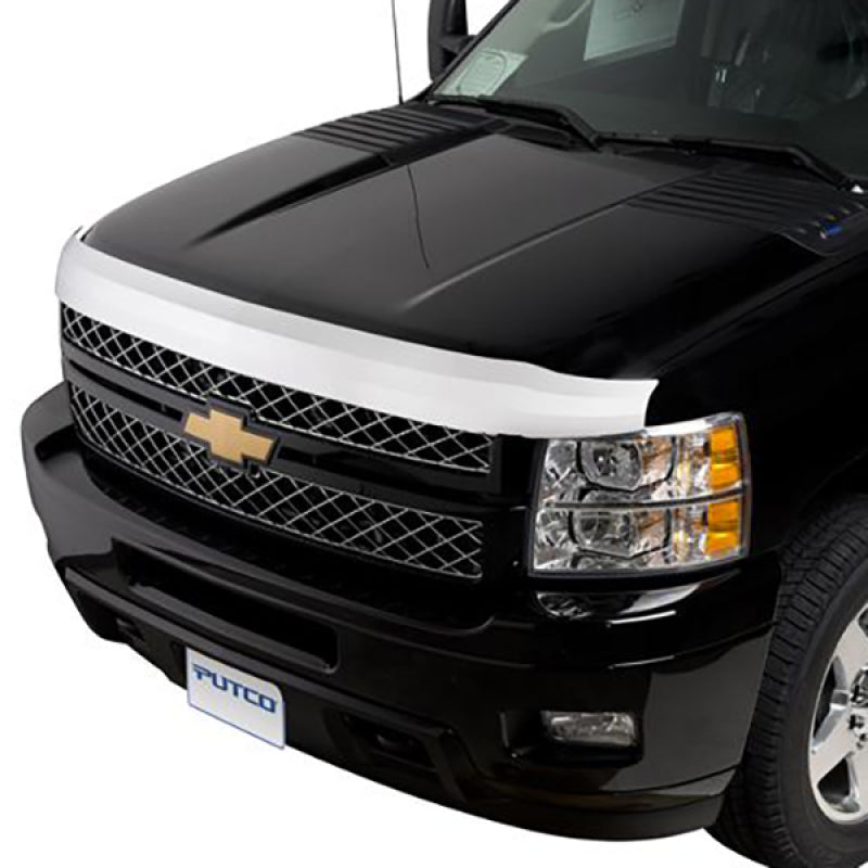 Putco 11-14 Chevrolet Silverado HD Element Chrome Hood Shields