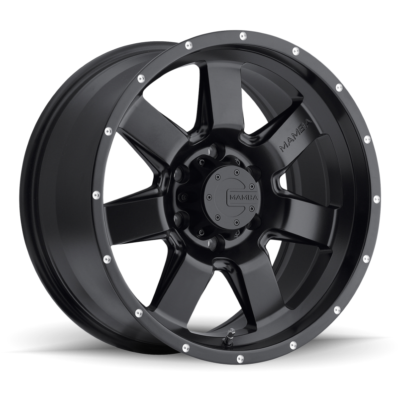 Mamba M14 18x9 5x127 ET6 Matte Black / Drill Holes