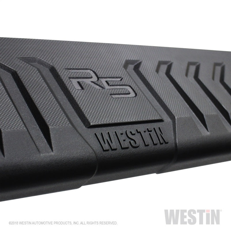 Westin 99-16 Ford F-250/350/450/550 Crew Cab 6.75ft. Bed R5 M-Series W2W Nerf Step Bars - Polish SS