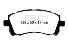 Load image into Gallery viewer, EBC 98-02 Subaru Forester 2.5 Ultimax2 Front Brake Pads