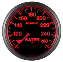 Load image into Gallery viewer, Autometer Elite Nascar 2-1/16in 100-260 Deg. F Water Temp. w/ Peak and Warn Gauge w/ Pro-Control