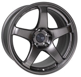 Enkei PF05 18x9 5x100 40mm Offset 75mm Bore Dark Silver Wheel