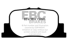 Load image into Gallery viewer, EBC 00-01 Lexus ES300 3.0 Greenstuff Rear Brake Pads