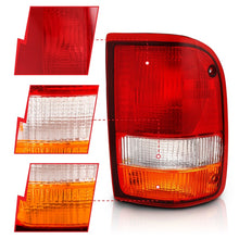 Load image into Gallery viewer, ANZO 1993-1997 Ford Ranger Tail Light Red/Cear (OE)