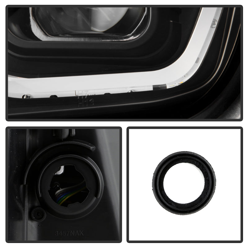 Spyder 10-13 Chevy Camaro Halogen Model Only - Black (PRO-YD-CCAM2010SI-SEQ-BK)