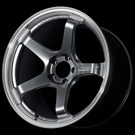 Advan GT Beyond 17X7.0 / +45 Offset / 4x100 BC / +45mm Bore / Machining and Hyper Platinum Black