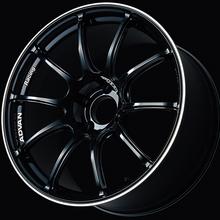Load image into Gallery viewer, Advan RZII 18x7.0 / +42 Offset / 4-100 / 63mm Bore / Racing Gloss Black &amp; Ring