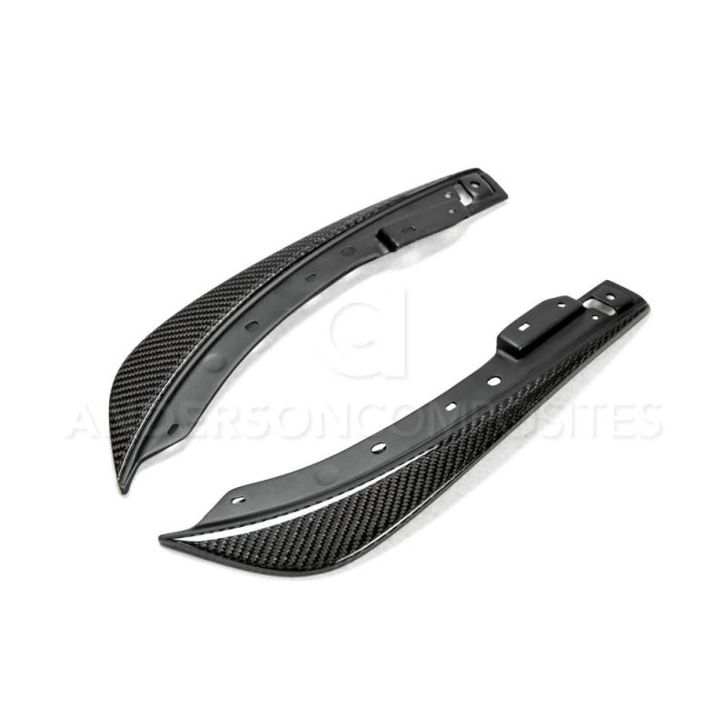 Anderson Composites 09-14 Dodge Challenger Front Bumper Canards