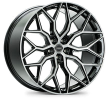 Load image into Gallery viewer, Vossen HF-2 19x8.5 / 5x112 / ET45 / Flat Face / 66.5 - Brushed Gloss Black Wheel