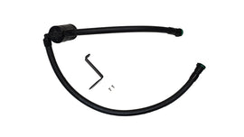 J&L 23-26 Ford F-250/F-350 6.8L;7.3L Oil Separator 3.0 Passenger Side - Black Anodized