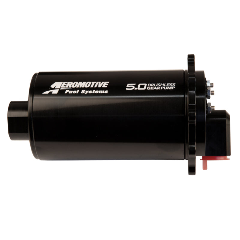 Aeromotive Brushless Spur Gear Fuel Pump w/TVS Controller - Universal - In-Tank - 90 Deg - 5gp