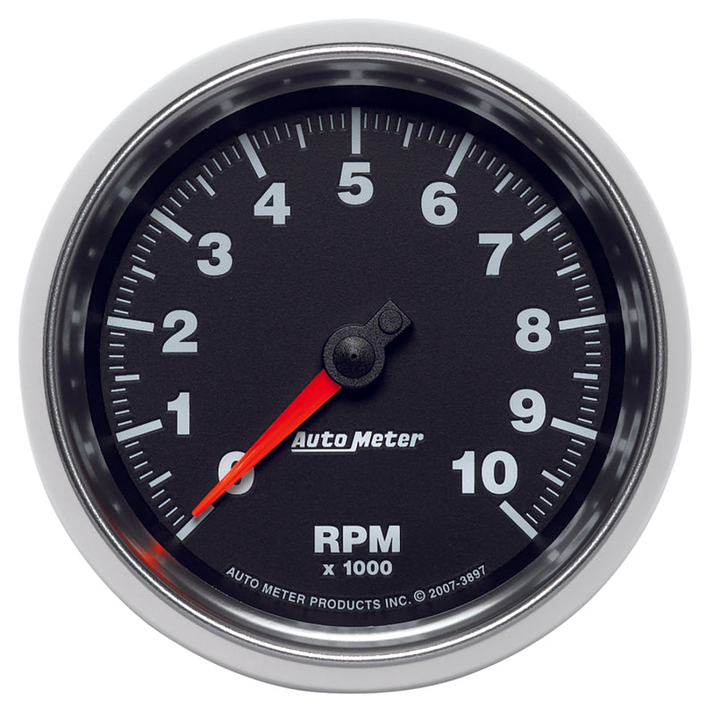 Autometer GS 3-3/8in 10000 RPM In-Dash Tachometer Gauge