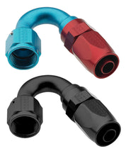 Load image into Gallery viewer, Fragola -12AN Fem x -16AN Hose 150 Degree Expanding Hose End - Black