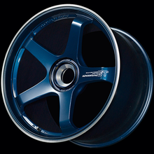 Load image into Gallery viewer, Advan GT for Porsche 20x9.0 / +49 Offset / CL-CL / Racing Titanium Blue &amp; Ring