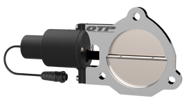 QTP 3.5in Bolt-On QTEC Electric Cutout Valve - Single