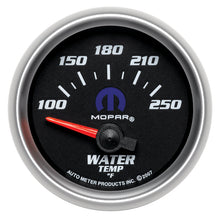 Load image into Gallery viewer, Autometer Mopar 52.4mm SSE 100-250 Degree F Water Temperature Gauge