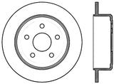 StopTech 07-18 Jeep Wrangler Cryo Slotted Rear Right Sport Brake Rotor