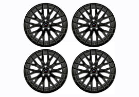 Ford Racing 15-16 Mustang GT 19X9 and 19X9.5 Wheel Set with TPMS Kit - Matte Black