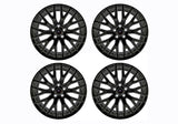 Ford Racing 15-16 Mustang GT 19X9 and 19X9.5 Wheel Set with TPMS Kit - Matte Black