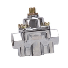 Load image into Gallery viewer, Edelbrock Fuel Pressure Regulator Carbureted 180 GPH 5-10 PSI -10 In/Out -6 Return Black