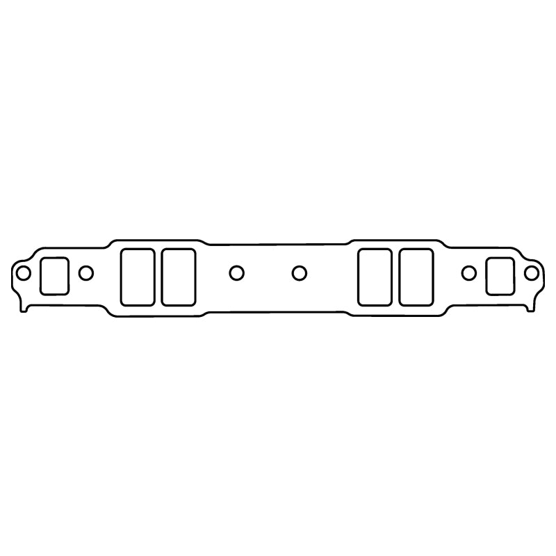 Cometic Chevy Gen1 Small Block V8 .060in Fiber Intake Mani Gskt Set-1.240in x 2.100in Rectangle Port