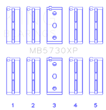 Load image into Gallery viewer, King Engine Bearings Lancia 2.0L HF - (Size STD) Performance Main Bearing Set