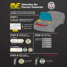 Load image into Gallery viewer, MagnaFlow Conv Direct Fit OEM 2013-2017 Nissan Sentra Underbody