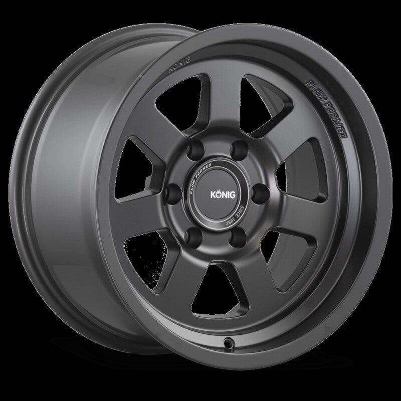 Konig HT2 17X8.5 6X139.7 ET-6 Matte Black