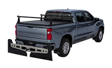 Load image into Gallery viewer, Access ADARAC Al Uprights 24in Vert Pro Kit (2 Uprights w/1 66in Cross Bar) Matte Black Truck Rack