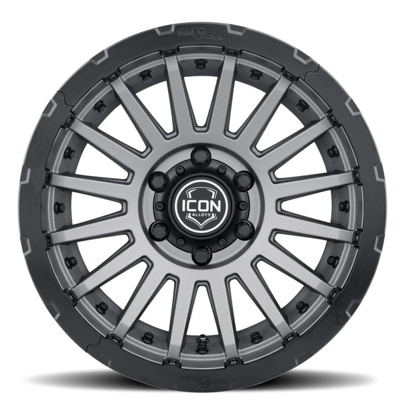 ICON Recon Pro 17x8.5 6 x 135 6mm Offset 5in BS 87.1mm Bore Charcoal Wheel