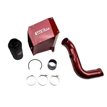 Load image into Gallery viewer, Wehrli 2004.5-2005 LLY Duramax 4in Intake Kit with Air Box - Red