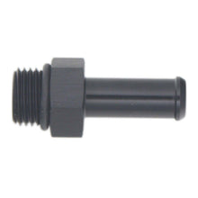 Load image into Gallery viewer, DeatschWerks 6AN ORB Male to 3/8in Male Barb Fitting (Incl O-Ring) - Anodized Matte Black