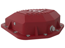 Load image into Gallery viewer, aFe 20-23 Jeep Gladiator JT (Dana M220) Pro Series Rear Differential Cover Red w/ Machined Fins