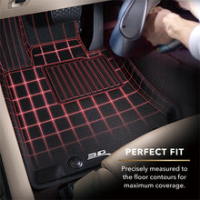 Load image into Gallery viewer, 3D MAXpider 2008-2013 Toyota Highlander Kagu 3rd Row Floormats - Black