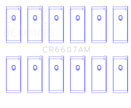 King Engine Bearings Datsun L28 Connecting Rod Bearing Set - Size STD