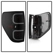 Load image into Gallery viewer, xTune Ford F150 09-14 LED Tail Lights - Black ALT-ON-FF15009-LBLED-BK