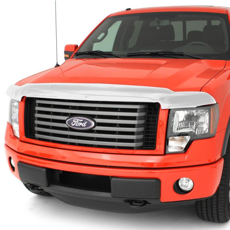 AVS 04-12 Ford Ranger High Profile Hood Shield - Chrome