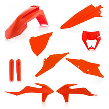 Load image into Gallery viewer, Acerbis 20-23 KTM 150-500 XCF-W/ XC-W-tpi/ EXC-tpi/ EXC-F Full Plastic Kit - 16 Orange
