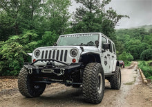 Load image into Gallery viewer, Superlift 07-18 Jeep Wrangler JK 4in Long Arm Kit - Shadow Shocks