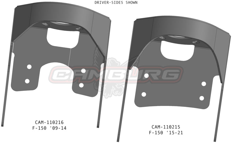 Camburg 15-21 Ford F-150 4wd Raptor Conversion Coil Bucket Kit