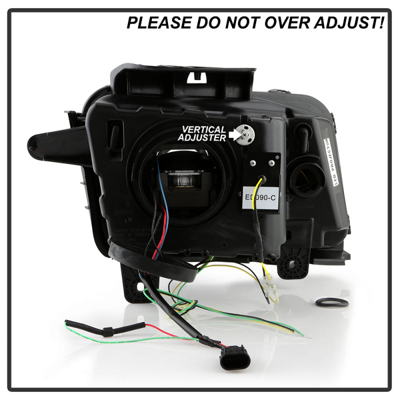 Spyder Chevy Camaro 10-13 High-Power LED Module - Black (PRO-YD-CCAM2010AP-SEQ-BK)