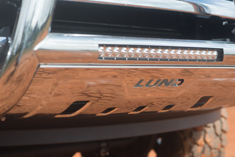 Lund 07-17 Chevy Silverado 1500 Bull Bar w/Light & Wiring - Polished